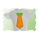 Carrot Tie Applique | Machine Embroidery Designs by JuJu