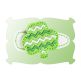 Chevron Shamrock Felt Snap Clip Mini | Machine Embroidery Designs by JuJu