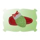 Christmas Light Snap Clip Mini In The Hoop | Machine Embroidery Designs by JuJu