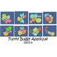 Funky Buggy Applique Machine Embroidery Designs by JuJu 
