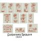 Sunbonnets Redwork Machine Embroidery Designs by JuJu