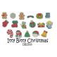 Itty Bitty Christmas Machine Embroidery Designs by JuJu