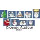 Snowmen Applique Machine Embroidery Designs by JuJu 