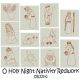 O Holy Night Nativity Redwork O Holy Night Nativity Redwork