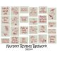 Nursery Rhymes Redwork Machine Embroidery Designs by JuJu
