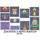 Spaceships and Aliens Applique Machine Embroidery Designs by JuJu 