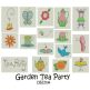Garden Tea Party Machine Embroidery Designs by JuJu