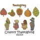 Country Thanksgiving Machine Embroidery Designs by JuJu