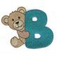 Cute Critters Alphabet Machine Embroidery Designs by JuJu