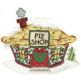 North Pole Village Applique 1 Machine Embroidery Designs by JuJu 