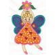 Flirtacious Fairies Applique Machine Embroidery Designs by JuJu 