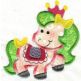 Pretty Ponies Applique Machine Embroidery Designs by JuJu 