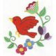 Springtime Jacobean Machine Embroidery Designs by JuJu