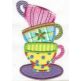 Tea Time Applique Machine Embroidery Designs by JuJu 