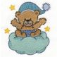 Bedtime Bears Machine Embroidery Designs by JuJu