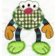 Monsters Under My Bed Applique Machine Embroidery Designs by JuJu 