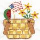 Celebrate the 4th Applique Set 1 Machine Embroidery Designs by JuJu 