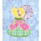 Jumbo Sunbonnet Belles Applique Machine Embroidery Designs by JuJu 