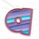 Tutti Frutti Alphabet Applique Machine Embroidery Designs by JuJu 