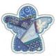 Crazy Patch Christmas Applique Machine Embroidery Designs by JuJu 