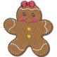 Itty Bitty Gingers Machine Embroidery Designs by JuJu