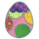 Fun n Funky Easter Eggs Applique Machine Embroidery Designs by JuJu 