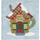 Jumbo North Pole Village Set 2 Applique Machine Embroidery Designs by JuJu 
