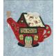 Jumbo North Pole Village Set 3 Applique Machine Embroidery Designs by JuJu 