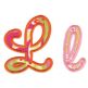 Sweet Script Alphabet Applique Machine Embroidery Designs by JuJu 