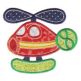 Getting Around Set 2 Applique Machine Embroidery Designs by JuJu 