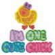 Jumbo Bunny Hop Applique Machine Embroidery Designs by JuJu 