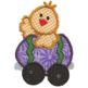 Cottontail Express 4x4 hoop Applique Machine Embroidery Designs by JuJu 