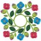 Simply Baltimore Flowers Set 2 Applique Machine Embroidery Designs by JuJu 