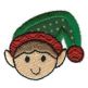 Itty Bitty Christmas Applique Machine Embroidery Designs by JuJu 