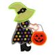 Sunbonnets Sam and Sue Halloween Applique Machine Embroidery Designs by JuJu 