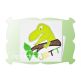 Dinosaur Hiding Behind A Tree Applique | Machine Embroidery Designs by JuJu
