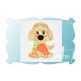 Easter Dog Boy Applique | Machine Embroidery Designs by JuJu