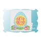 Easter Egg Monogram Applique | Machine Embroidery Designs by JuJu