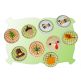 Fall and Thanksgiving Button Covers | Machine Embroidery Designs by JuJu