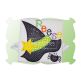 Floppy Witch Hat Applique | Machine Embroidery Designs by JuJu