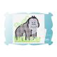 Gorilla Applique | Machine Embroidery Designs by JuJu