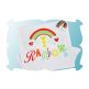 I Love Rainbows Applique | Machine Embroidery Designs by JuJu