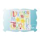 I Love You To The Moon And Back Boy Applique | Machine Embroidery Designs by JuJu