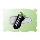 Irish Dance Shoes Snap Clip Mini | Machine Embroidery Designs by JuJu