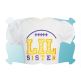 Lil Sister Football Applique | Machine Embroidery Designs by JuJu