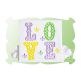 Love Mardis Gras Applique | Machine Embroidery Designs by JuJu