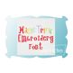 Magic Trick Embroidery Font | Machine Embroidery Designs by JuJu