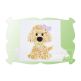 Mardis Gras Dog Girl Applique | Machine Embroidery Designs by JuJu