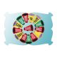 Megaphone Snap Clip Covers Set 1 | Machine Embroidery Designs by JuJu