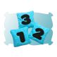Number Beanbags In The Hoop | Machine Embroidery Designs by JuJu